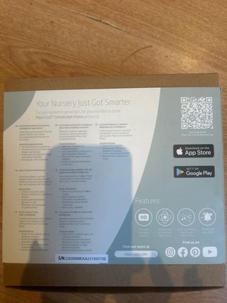 NUEVO PRECINTADO. Vigilabebes Maxi-Cosi WiFi HD