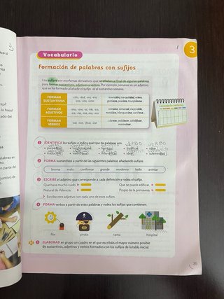 Lengua castellana 6 primaria