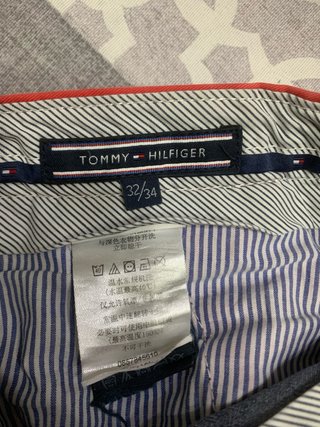 Pantaloni Tommy Hilfiger Rossi