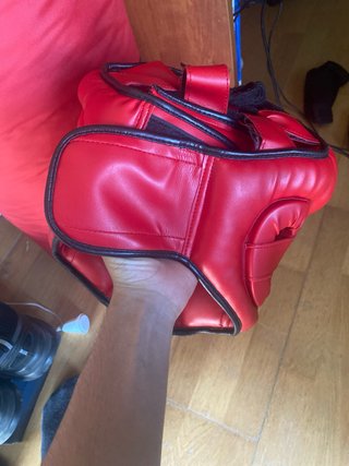 Casco de Boxeo/Kikboxing Imperial Rojo