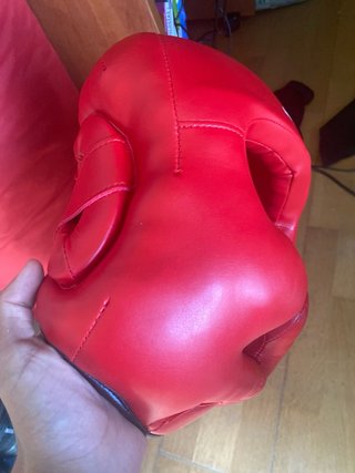 Casco de Boxeo/Kikboxing Imperial Rojo