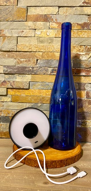 Lámpara Botella Cannes