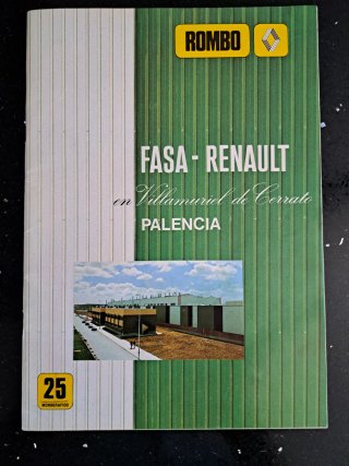 POSTER RENAULT 18 Y REVISTA ROMBO N° 25 (1978)