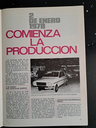 POSTER RENAULT 18 Y REVISTA ROMBO N° 25 (1978)