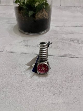 Reloj Gant Rojo y Plateado