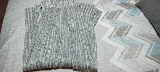 Cortina gris 140cm largo x 150cm ancho