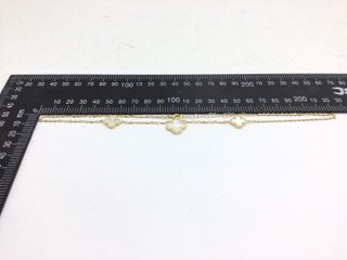 E587135-0 CADENA ORO 18K CON NACAR 20CM