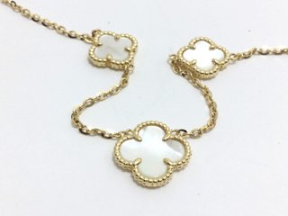 E587135-0 CADENA ORO 18K CON NACAR 20CM