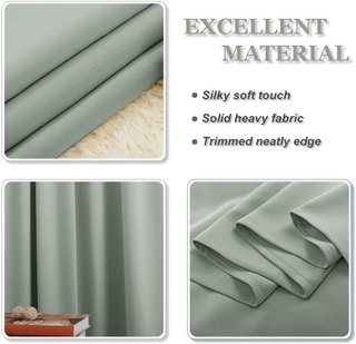 Cortinas térmicas aislantes verdes