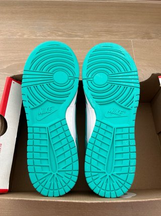 Nike Dunk Low Retro Blanco/Verde Azulado
