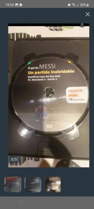 DVD Messi: Una partita indimenticabile