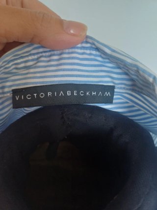 Blusa Victoria Secret Rayas con Encaje