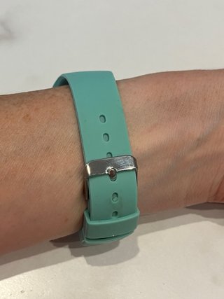 Reloj Geneva Silicona turquesa