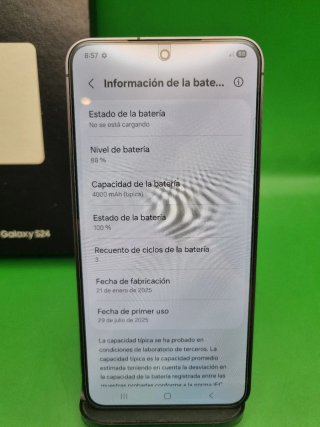Samsung Galaxy S24 128GB Negro Onyx Impecable!