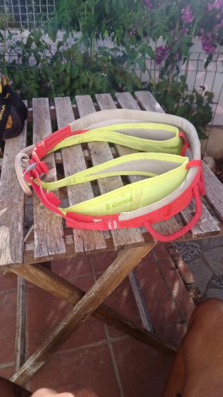 Arnés de escalada