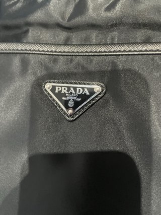 Bolso Prada Milano Negro Nylon