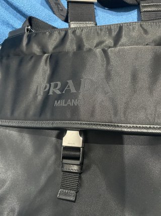 Bolso Prada Milano Negro Nylon