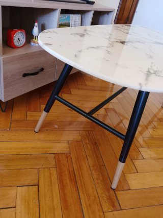 Mesa de centro Rhea efecto mármol