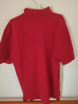 Polo Tommy Hilfiger Rojo Talla L