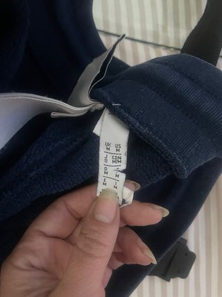 Chándal Adidas Azul con Rayas Blancas