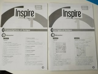 Inspire 1 méthode de français. A1