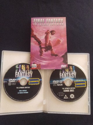 Final Fantasy DVD La Fuerza Interior