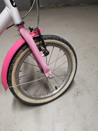 Bicicleta infantil 16 con asiento