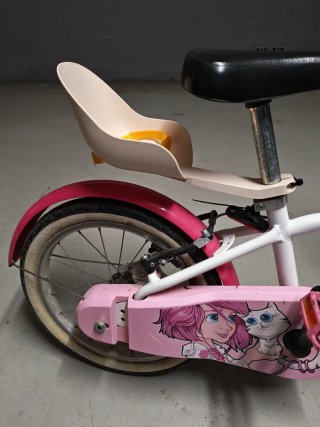 Bicicleta infantil 16 con asiento