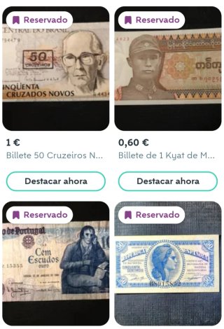 Lote de billetes para Max