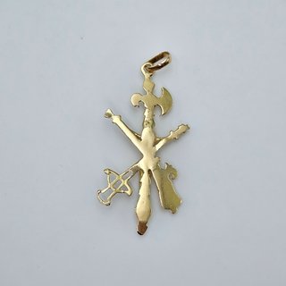 Cruz Legionarios de Cristo Oro 18k 6.45g