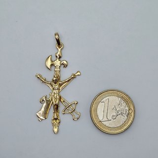 Cruz Legionarios de Cristo Oro 18k 6.45g