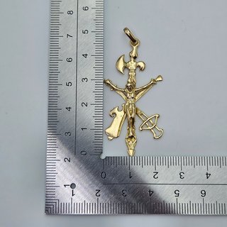 Cruz Legionarios de Cristo Oro 18k 6.45g