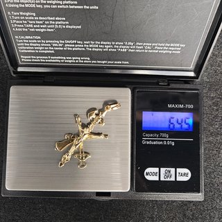 Cruz Legionarios de Cristo Oro 18k 6.45g