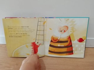 Libro infantil  El erizo que no se quería pinchar