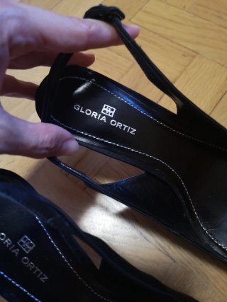 Zapatos de fiesta Gloria Ortiz negros talla 39