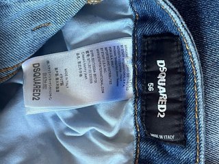 Pantalón DSQUARED2 azul con manchas