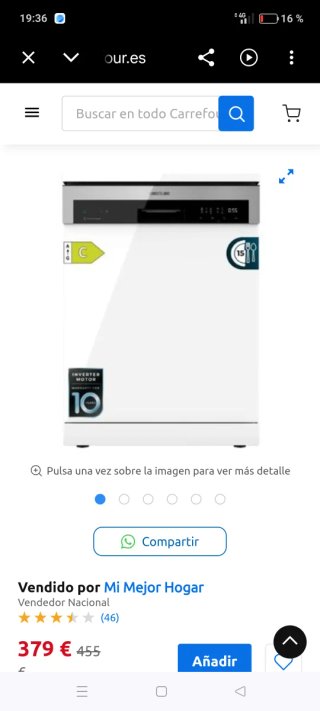 Lavavajillas Cecotec