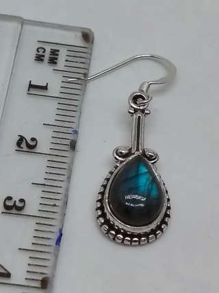 Pendientes Plata 925 y Labradorita