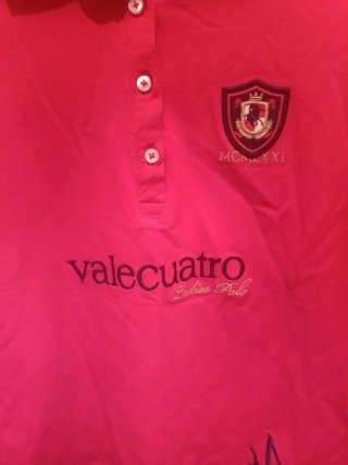 Polo Valecuatro Rojo Talla S