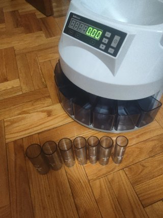 Contadora de monedas Safescan