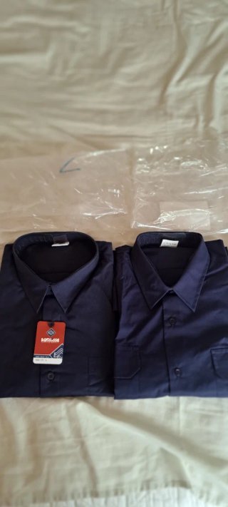 Camisas de trabajo azul marino VEIIIA