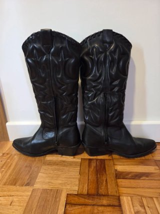 Botas cowboy negras