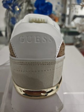 Deportivas Guess Mujer Talla 40 Beige/Marrón