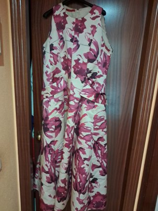 Vestido Midi Carolina Herrera flores Talla 10