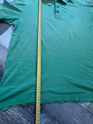 Camisa Polo BOSS Verde Hombre Manga Corta