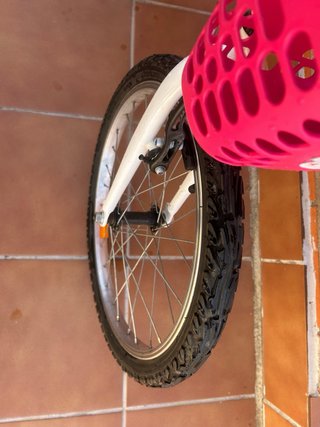 Bicicleta infantil niña unicornio rosa