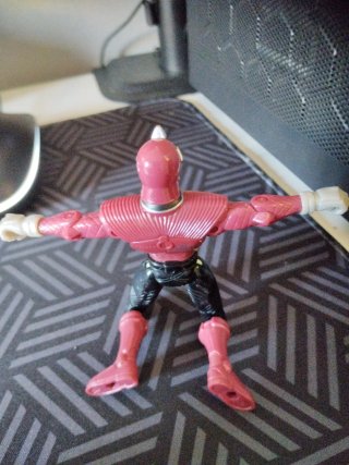 Figura Power Ranger Rosa Articulada