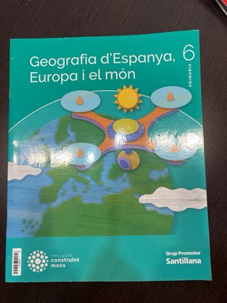 Coneixement del Medi, 6 Primària, Projecte Cons...