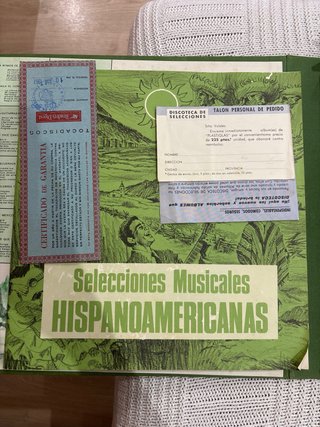 Selecciones Musicales Hispanoamericanas 12 Vinilos