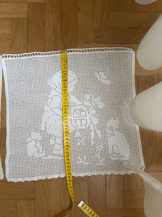 Tende corte vintage anni '40-'50 fatte a mano